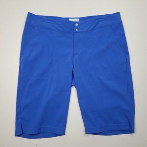 Columbia Omni-Shield Blue Bermuda Shorts Size M